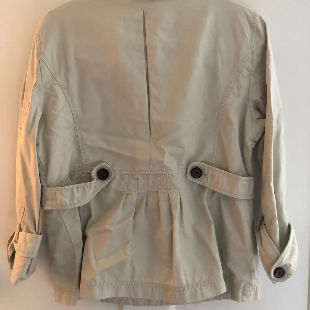 Loft short trench coat